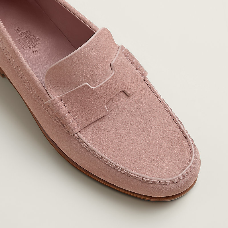 Mocassim Kennedy - Rosa | Hermès Brasil